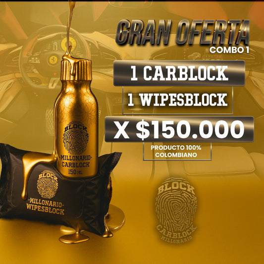 Combo x1 Wipesblock and Carblock